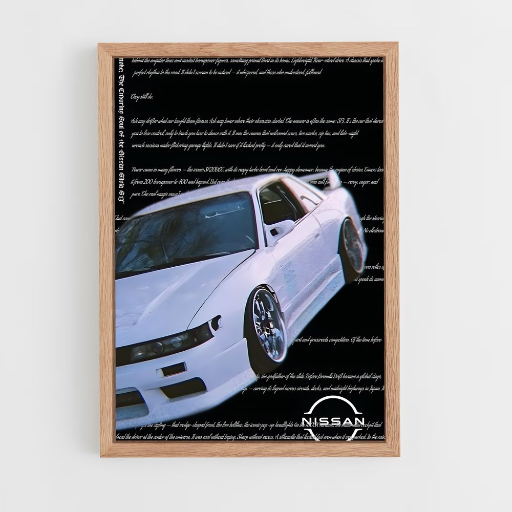 Poster S13 Éclipse – affiche Nissan (vue 4)